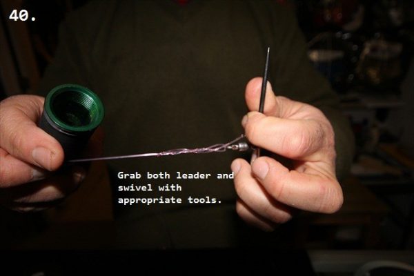 Saltywater Tackle Twisted Leader System 40
