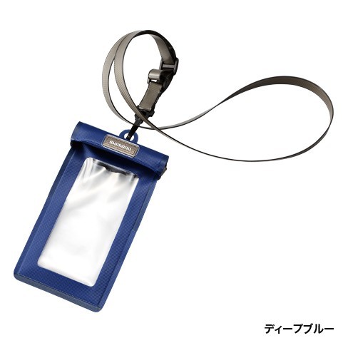 Shimano Waterproof Smartphone Pouch Blue
