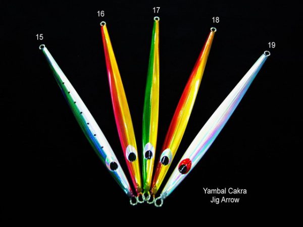 Yambal Cakra Jig Arrow Colour 15, 16, 17, 18 and 19