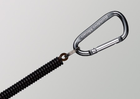 Safety lanyard with carabiner