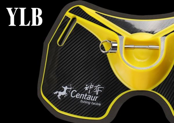 Centaur Gimbal Belt Yellow+Light Black Carbon Fiber