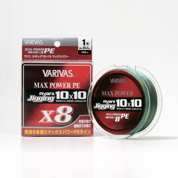 Varivas Avani Jigging 10x10 Max Power PE X8