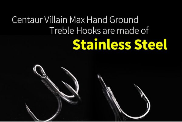 Centaur Villian Max Treble Hook Barbless